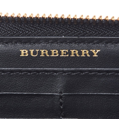 Burberry Vintage Check Ellerby Zip Around Wallet Black 6 of 10