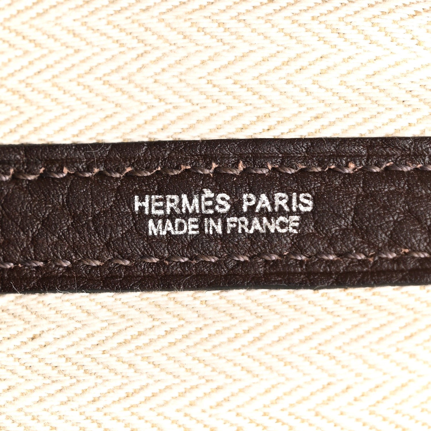 Hermes Negonda Garden Party 36 MM Chocolate 6 of 10