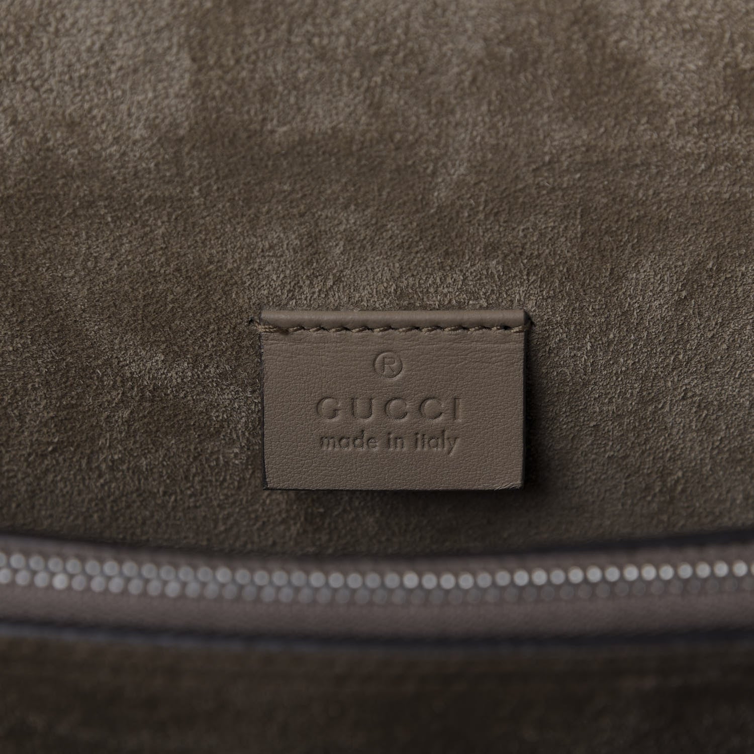 Gucci GG Supreme Monogram Medium Dionysus Shoulder Bag Taupe 8 of 9