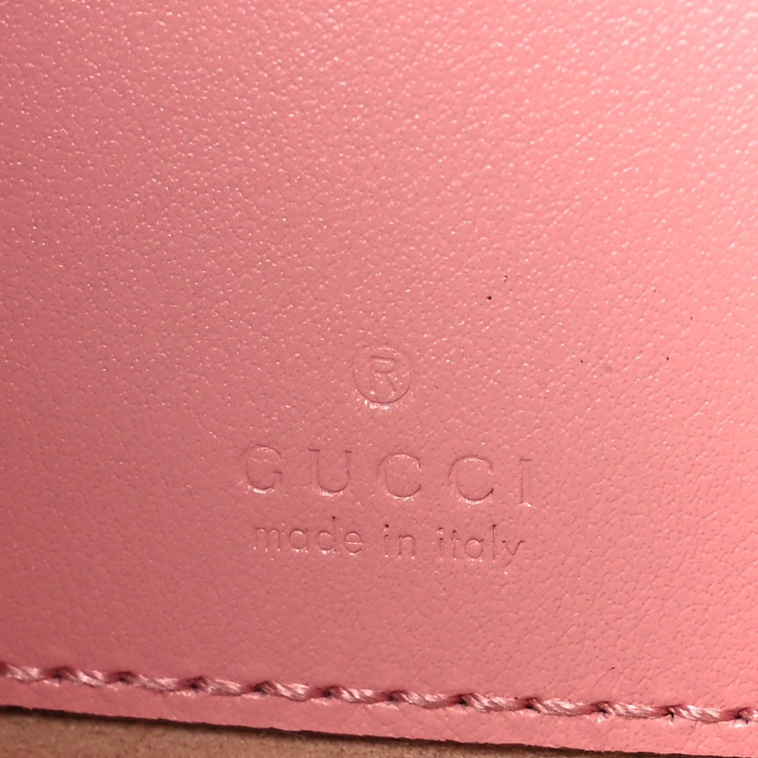Gucci Calfskin Matelasse Mini GG Marmont 2.0 Bucket Bag Wild Rose 5 of 11