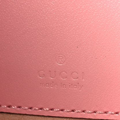 Gucci Calfskin Matelasse Mini GG Marmont 2.0 Bucket Bag Wild Rose 5 of 11