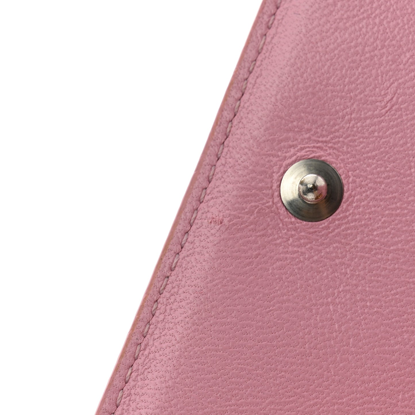 Lambskin Cannage Bi-Color Small Lady Dior Flap Card Holder Black Pink