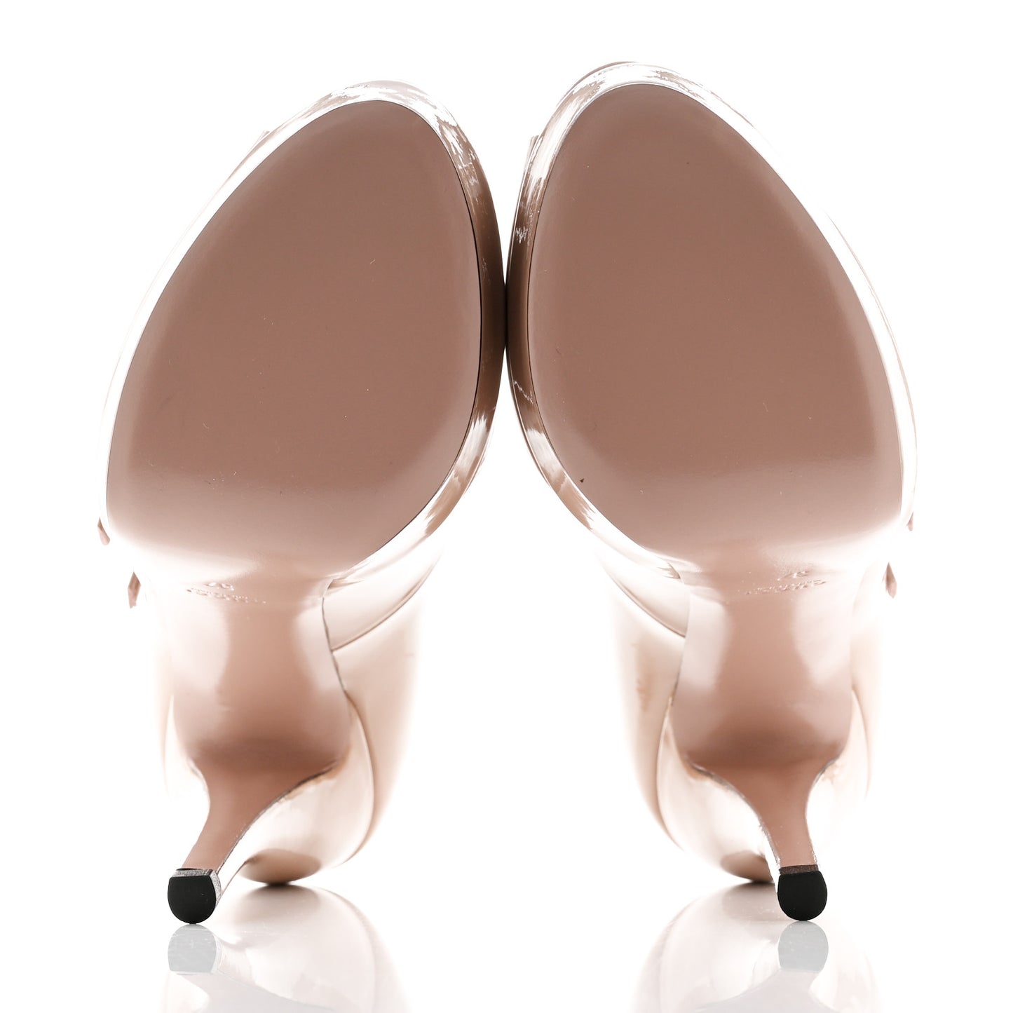 Vernice Crystal Lisbeth Platform Pumps 37 Dark Cipria