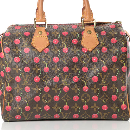 Louis Vuitton Monogram Cerises Speedy 25 8 of 15