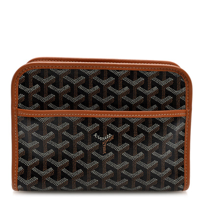 Goyard Goyardine Jouvence PM Toiletry Pouch Black Gold 1 of 8