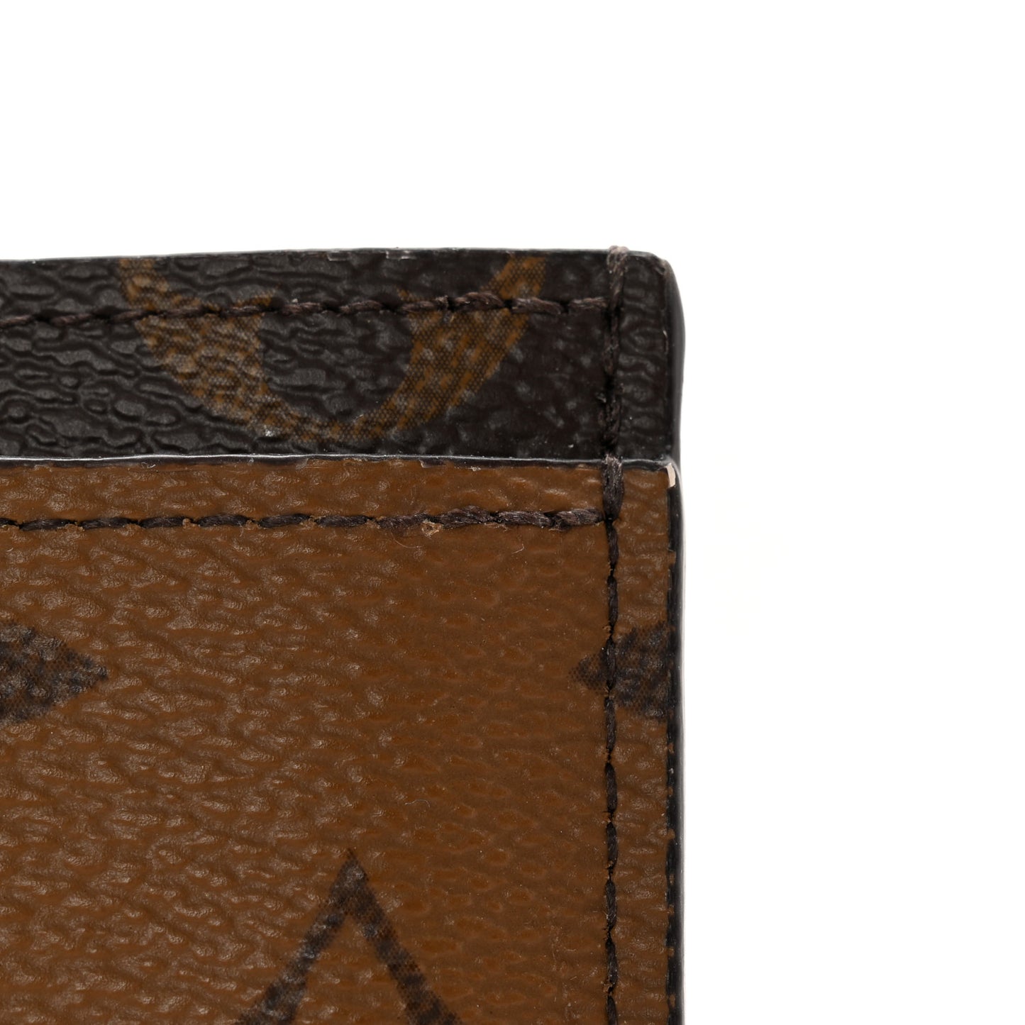 Reverse Monogram Card Holder