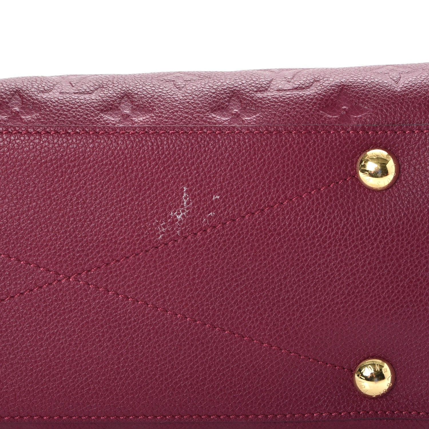 Louis Vuitton Empreinte Montaigne MM Raisin 9 of 10