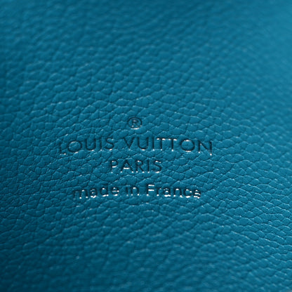 Louis Vuitton Ostrich Side Trunk PM Candy Blue 6 of 12