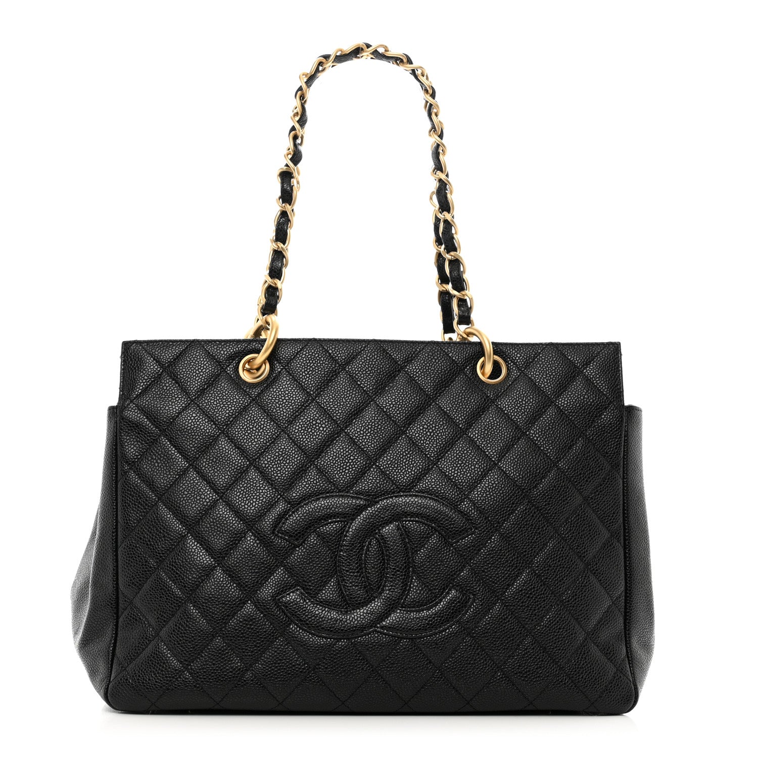 Chanel Caviar Quilted Grand Timeless Tote GTT Black 1 of 11
