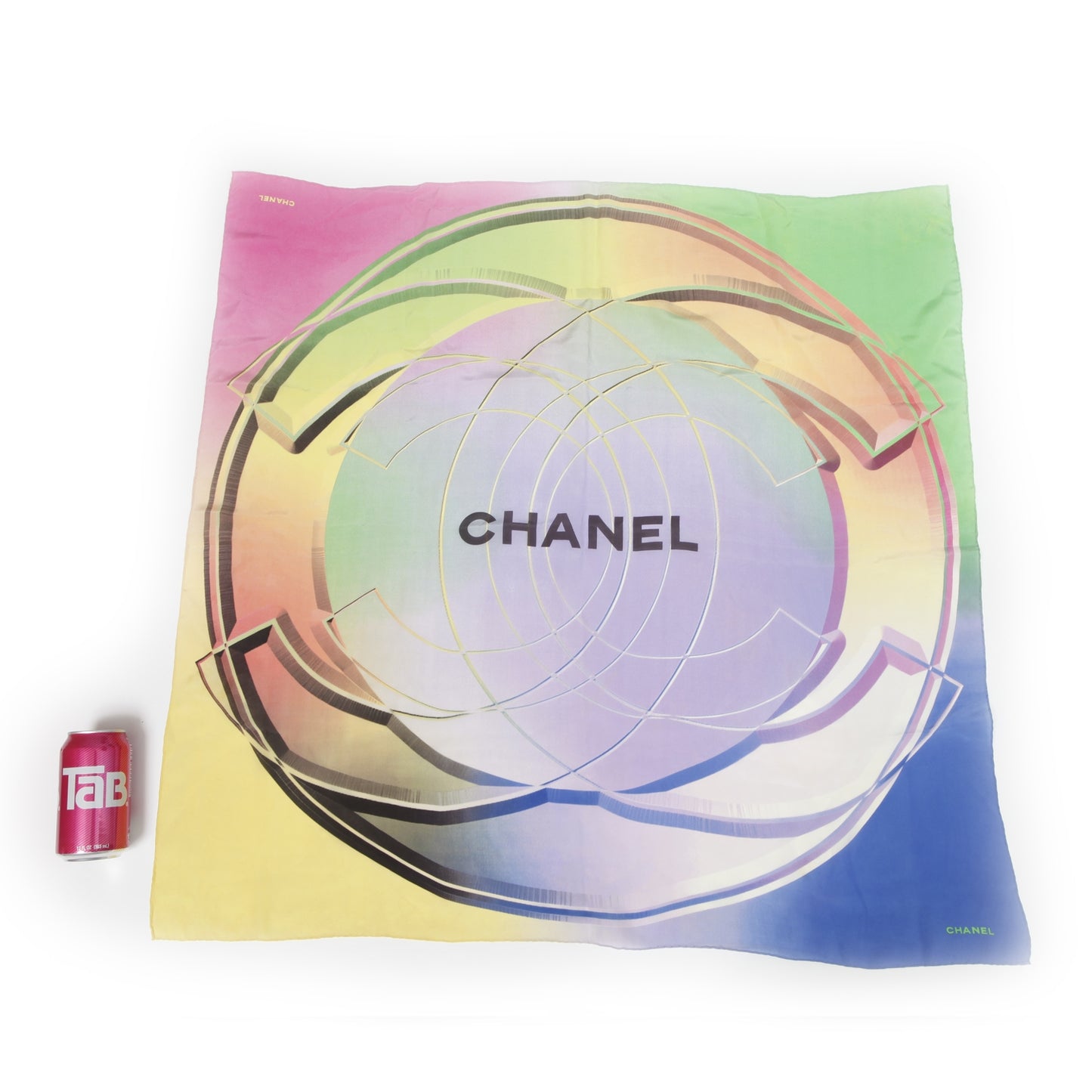 Silk CC Scarf Multicolor