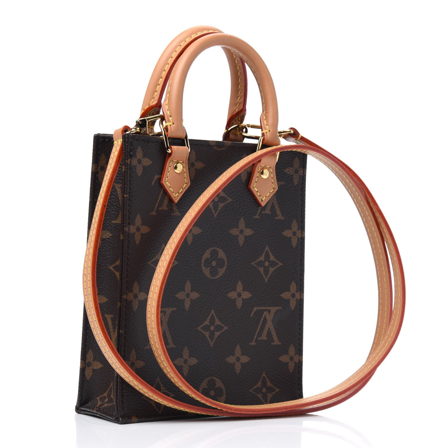 Louis Vuitton Monogram Petit Sac Plat 2 of 4