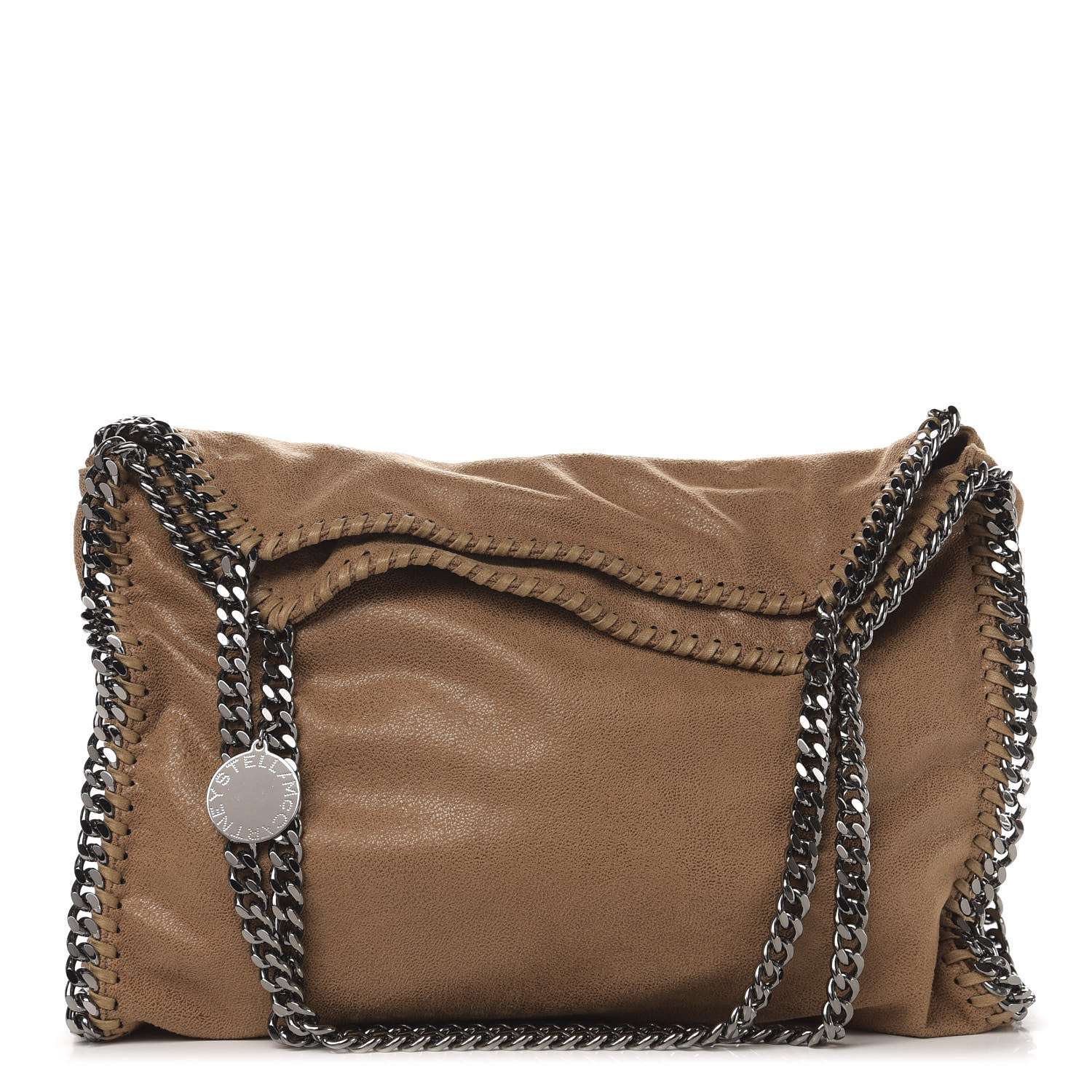 Stella McCartney Shaggy Deer Small Falabella Tote Camel 1 of 10