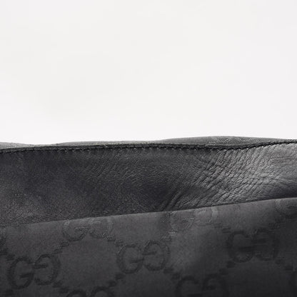 Gucci Nylon Monogram Travel Hobo Black 8 of 19