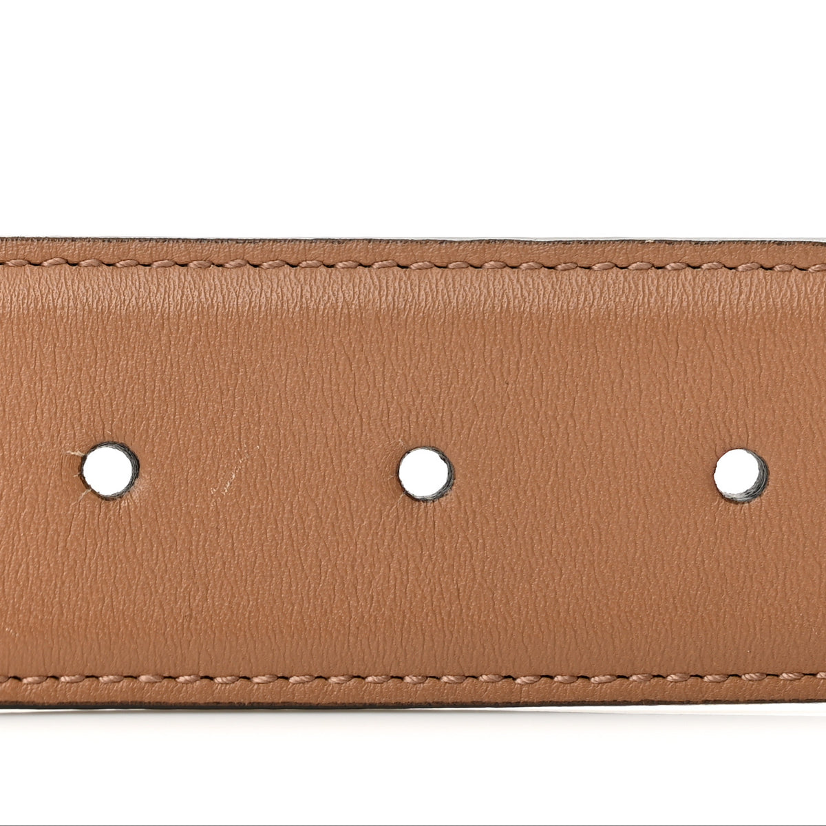 Gucci Calfskin Interlocking G 37mm Belt 75 30 Camelia 3 of 7