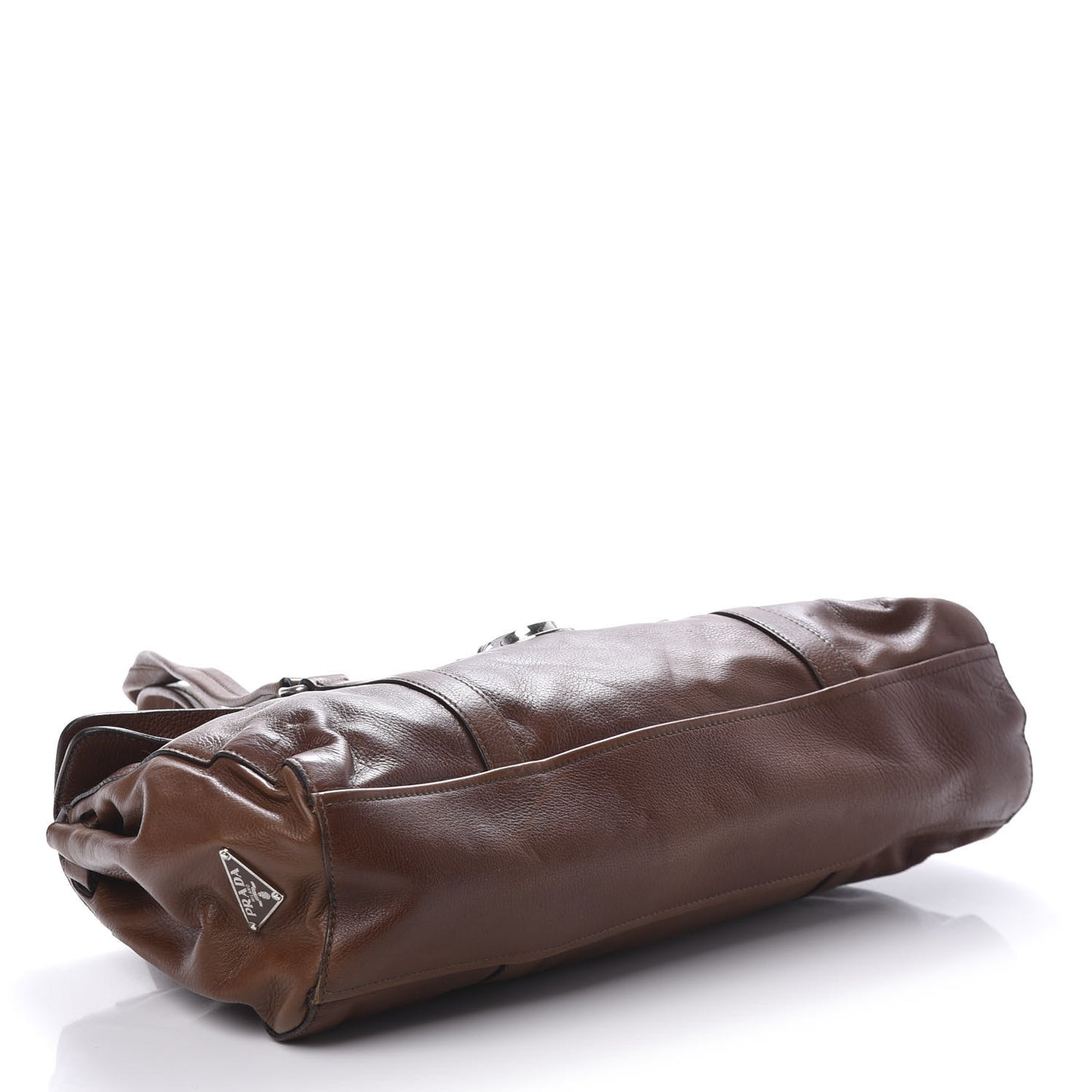 Cervo Antik Easy Foldover Pushlock Satchel Bruciato