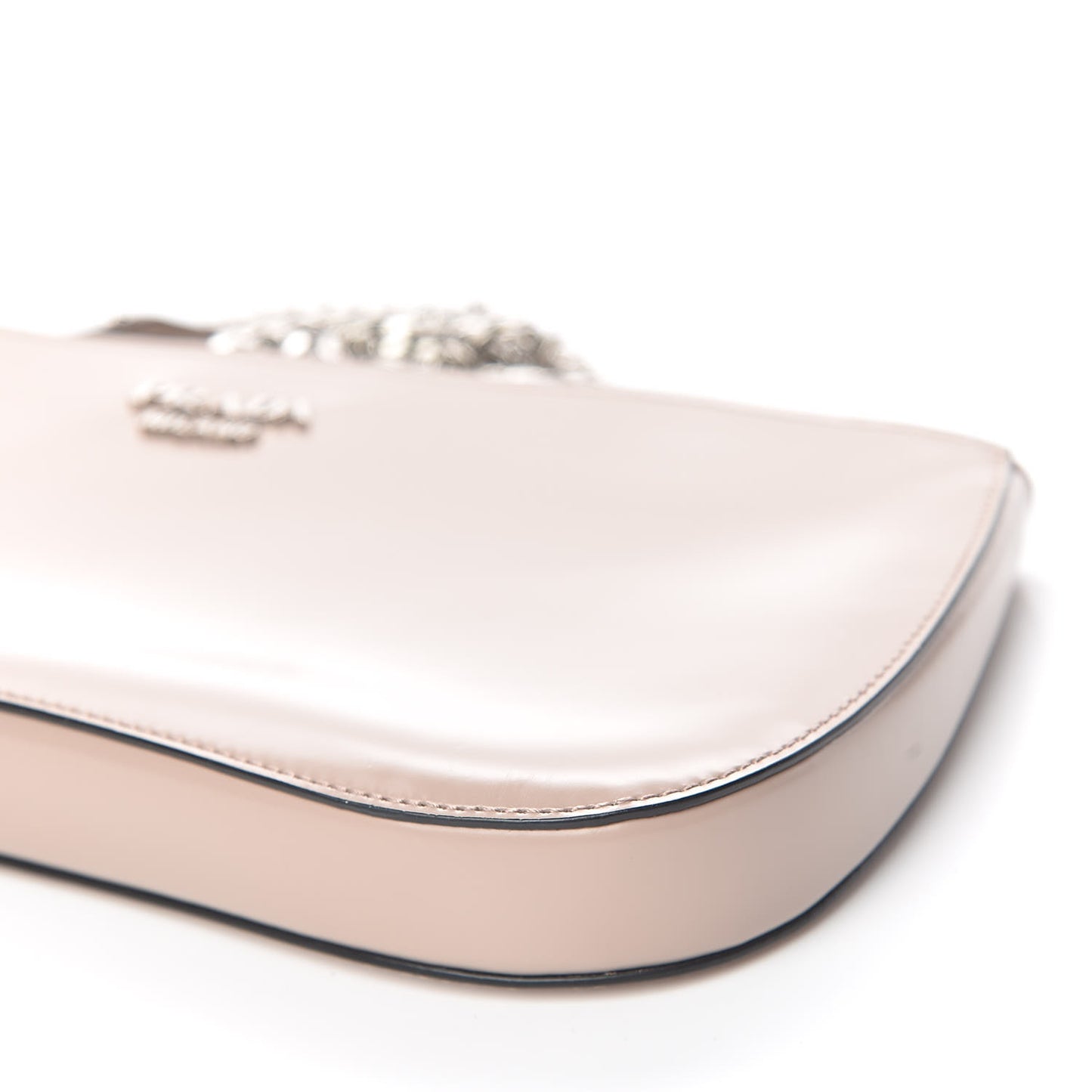 Soft Calf Chain Clutch Cammeo