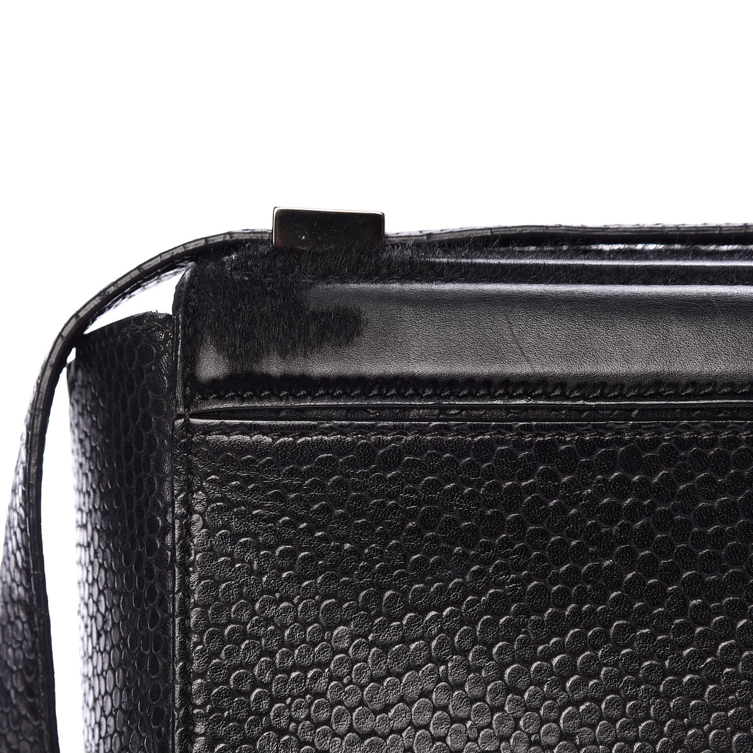 Givenchy Calf Hair Calfskin Medium Pandora Box Crossbody Bag Black 16 of 22