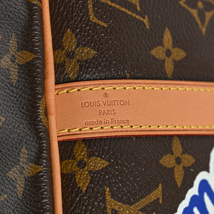 Louis Vuitton Monogram Patches Speedy Bandouliere 30 6 of 8