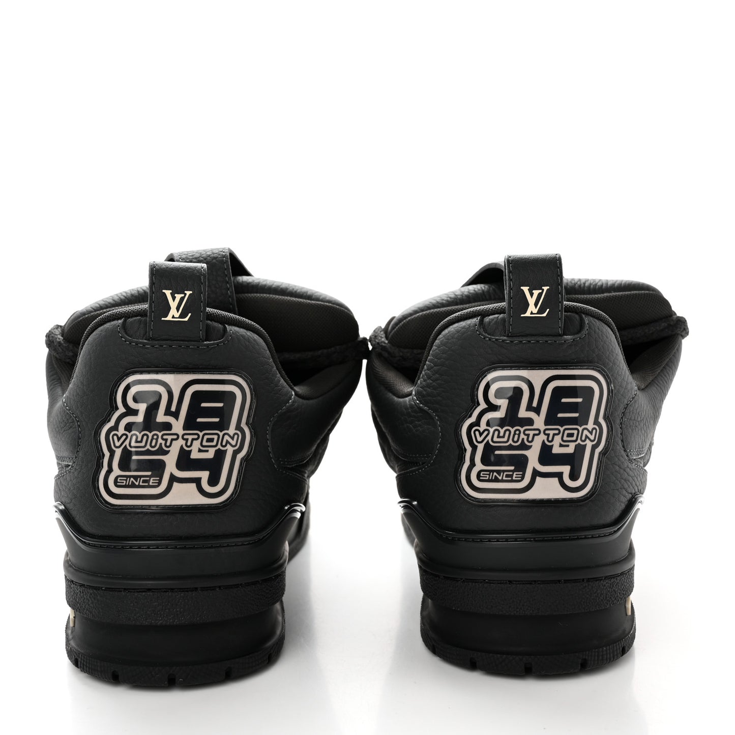 Mens LV Skate Sneakers 9 Black