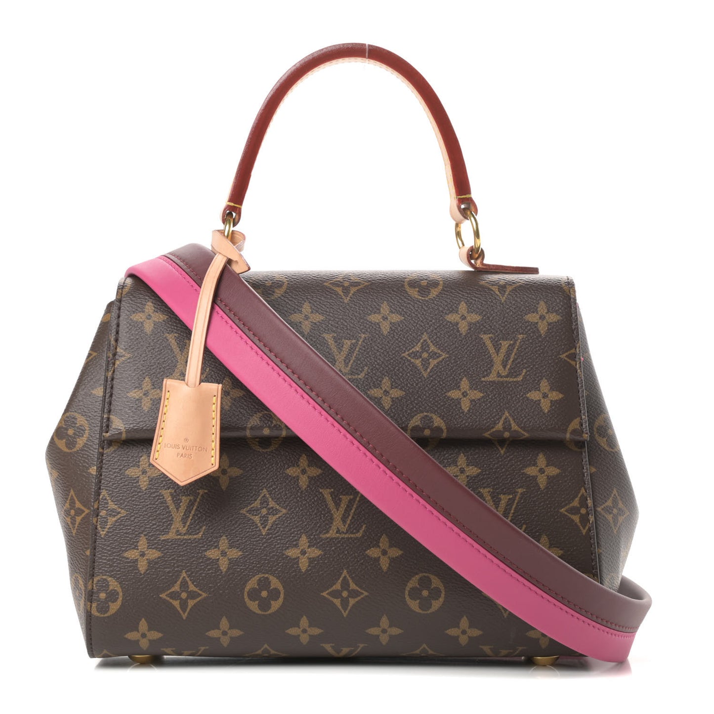 Monogram Cluny BB Bordeaux Fuchsia