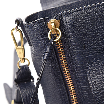 3.1 Phillip Lim 3.1 Textured Calfskin Mini Pashli Satchel Ink 16 of 16