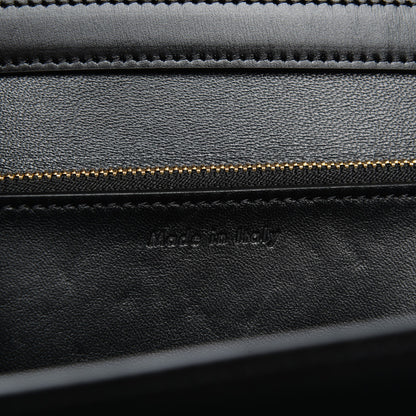 Celine Box Calfskin Medium Classic Box Flap Bag Black 7 of 7
