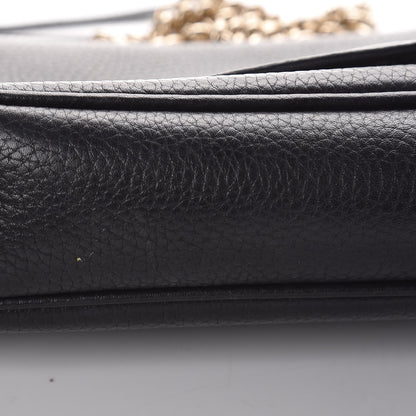 Gucci Pebbled Calfskin Medium Soho Flap Crossbody Black 12 of 12