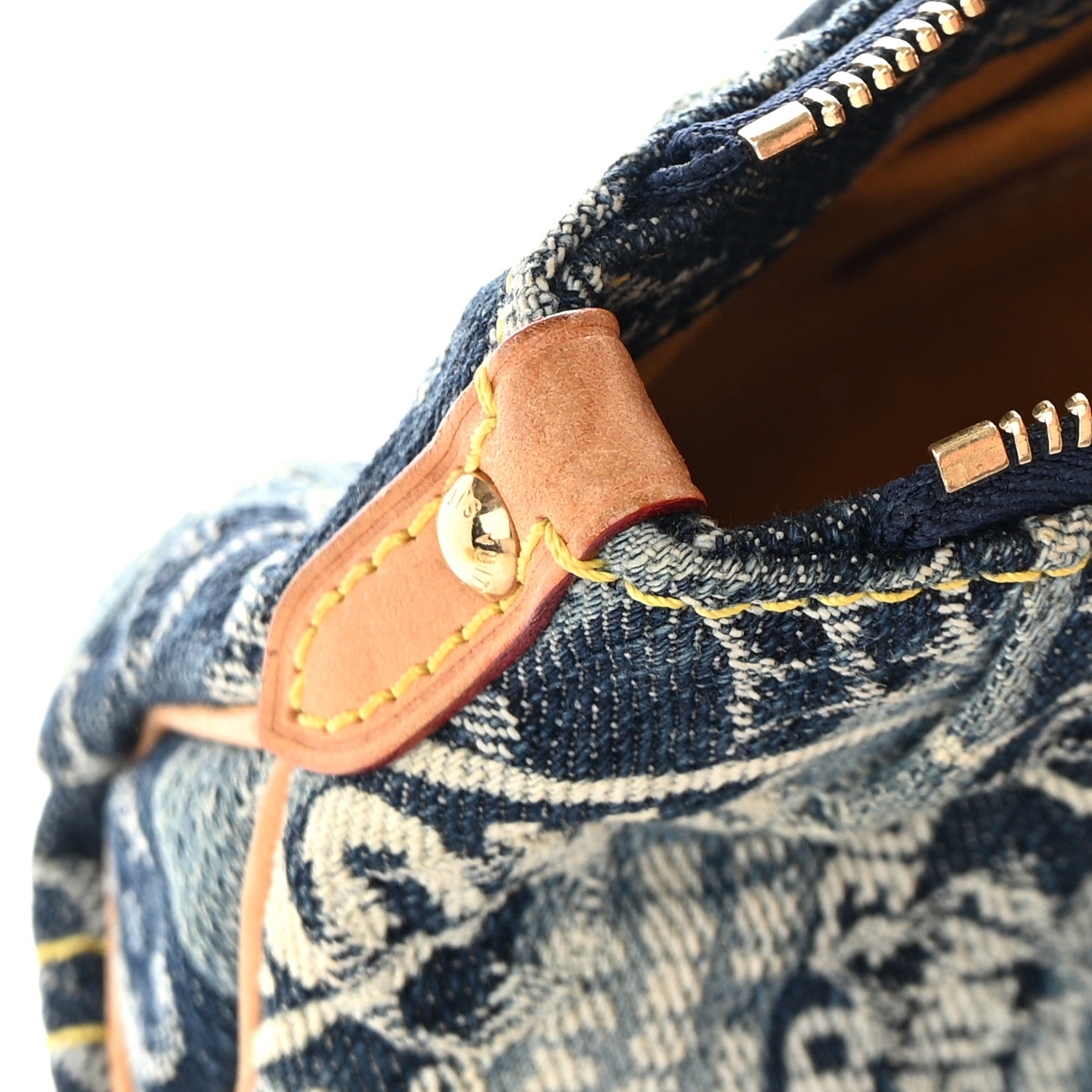 Louis Vuitton Denim Raye Trousse Cosmetic Pouch 9 of 11