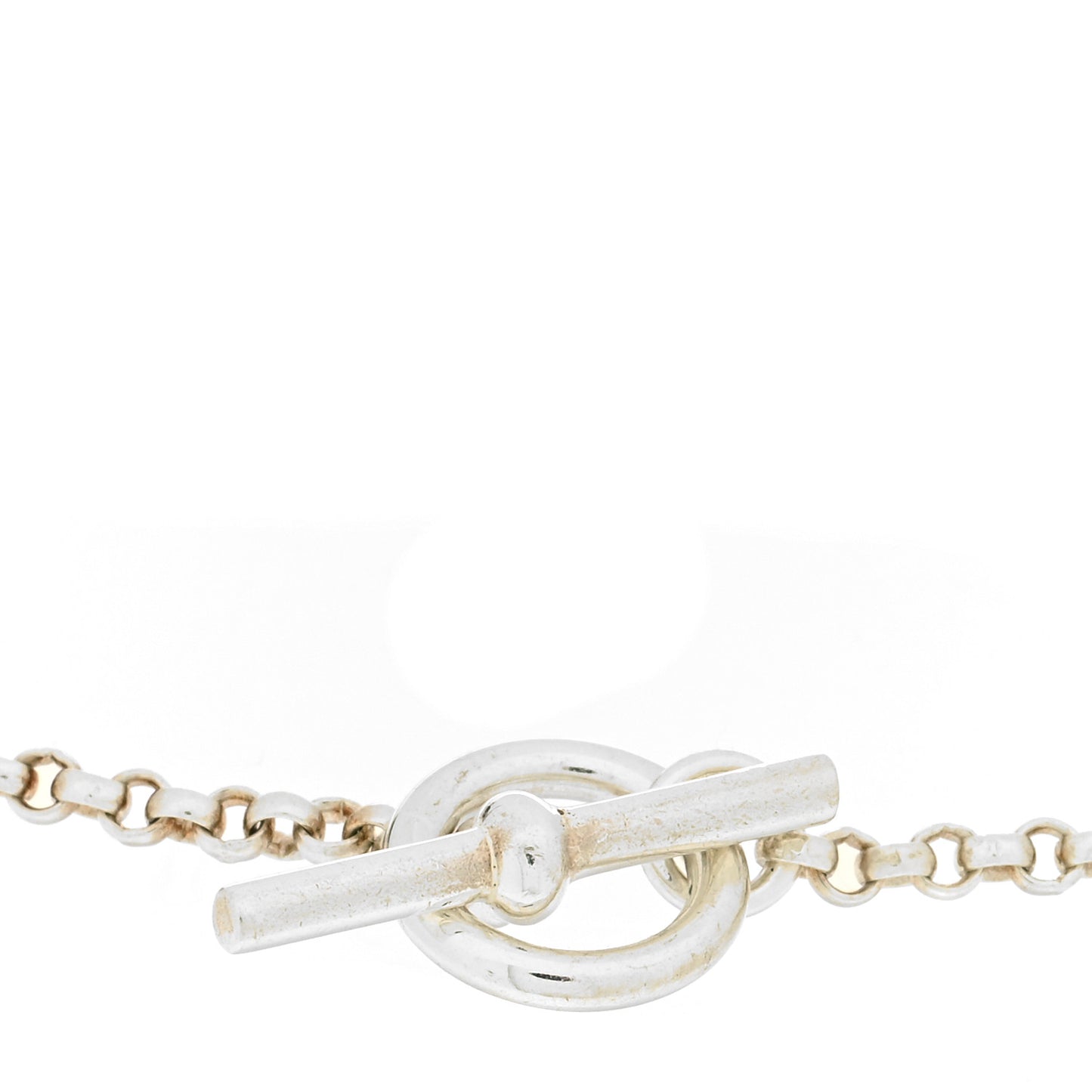 Sterling Silver 18K Rose Gold PM Ex-Libris Bracelet ST