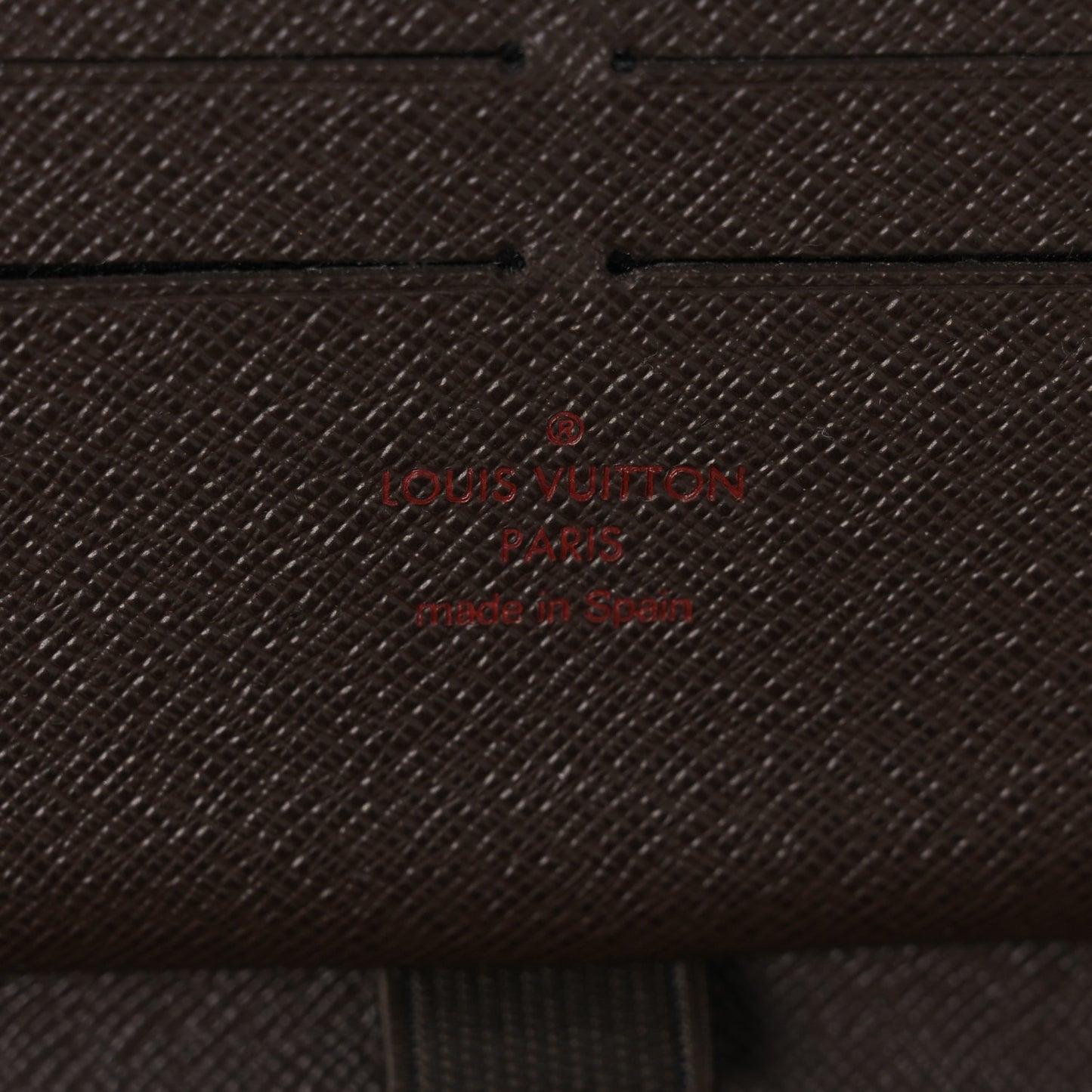 Damier Ebene Zippy Organizer Wallet