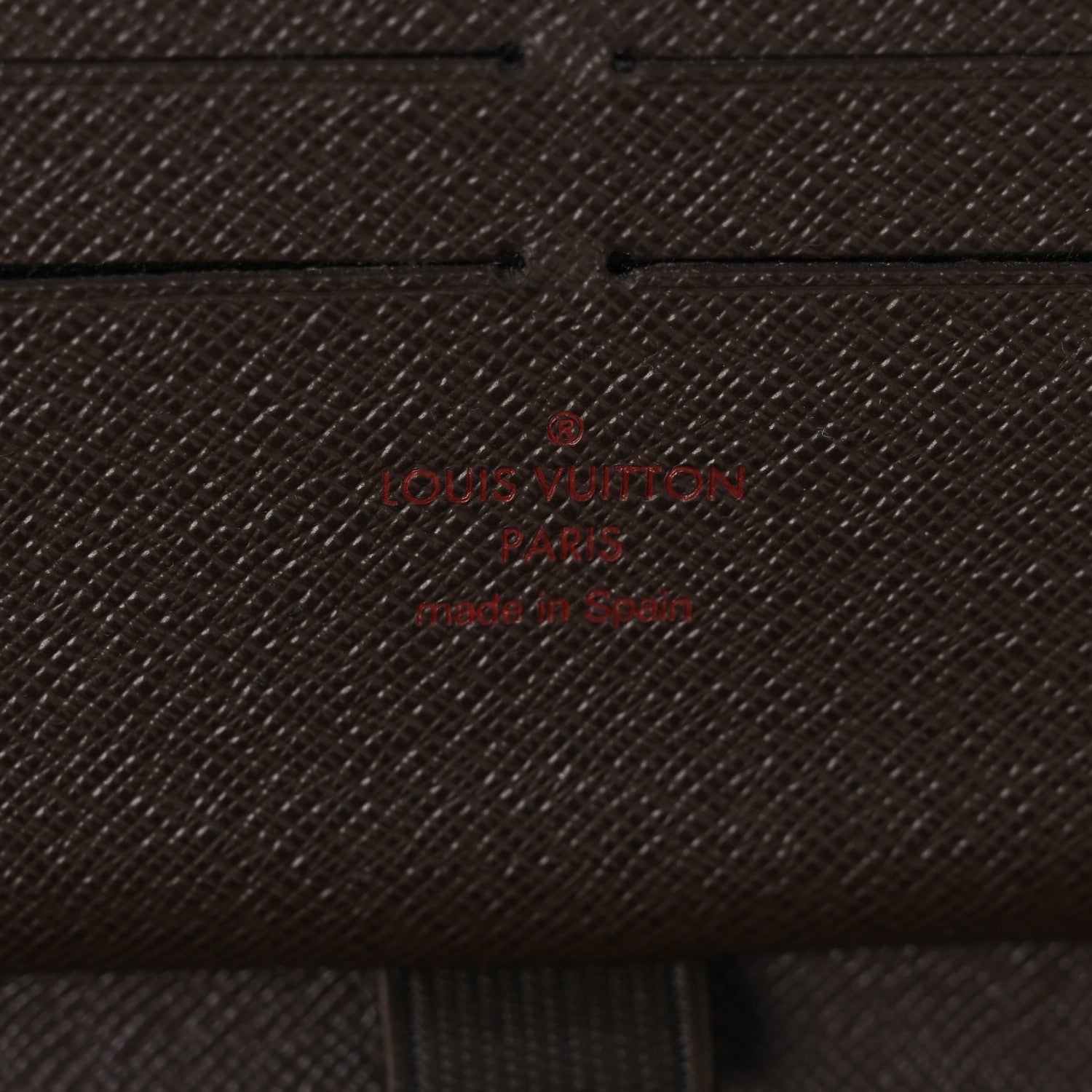 Louis Vuitton Damier Ebene Zippy Organizer Wallet 6 of 9