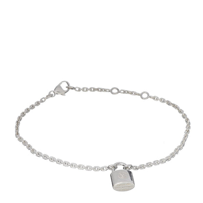 Louis Vuitton Sterling Silver Lockit Bracelet 1 of 4