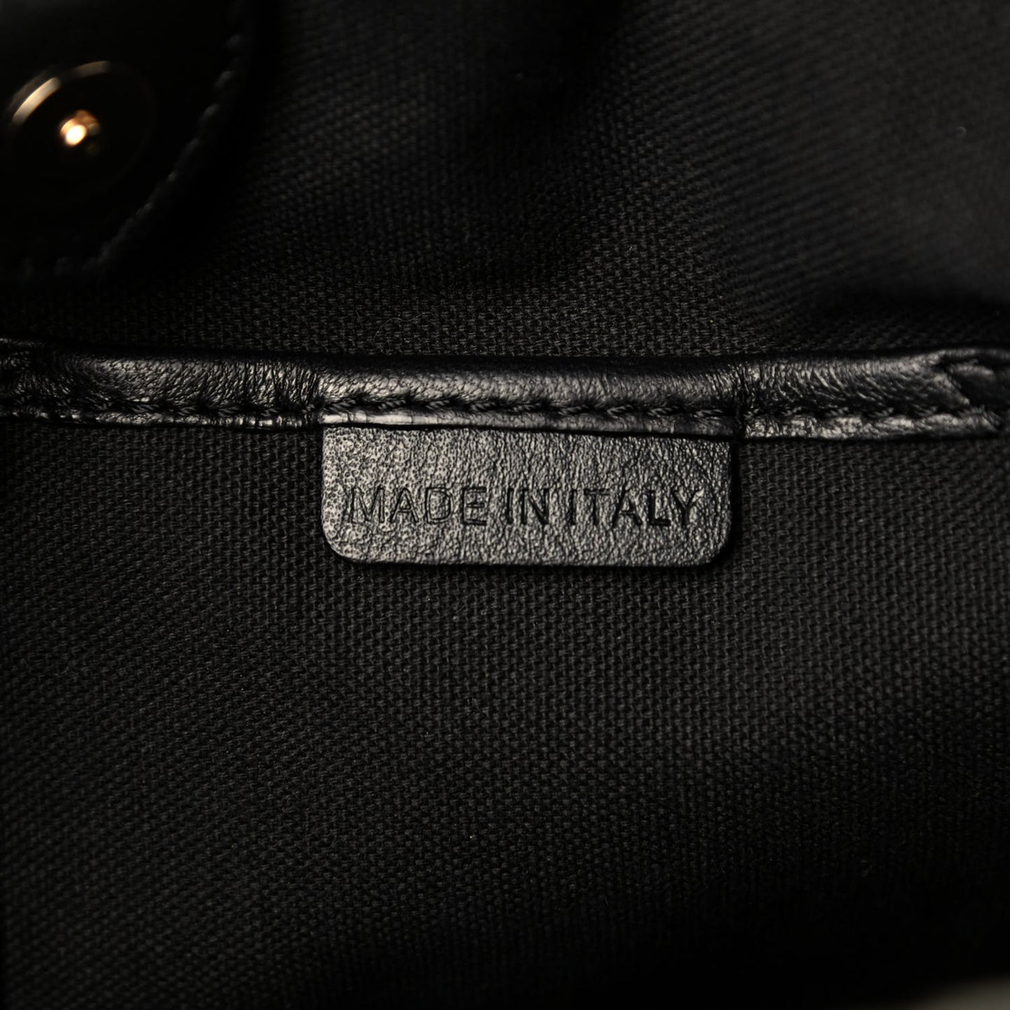 Calfskin House Check Little Crush Black