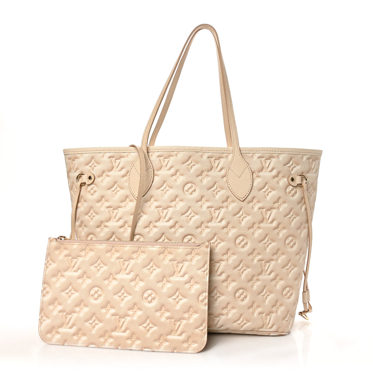 Empreinte Monogram Summer Stardust Neverfull MM Beige Clair
