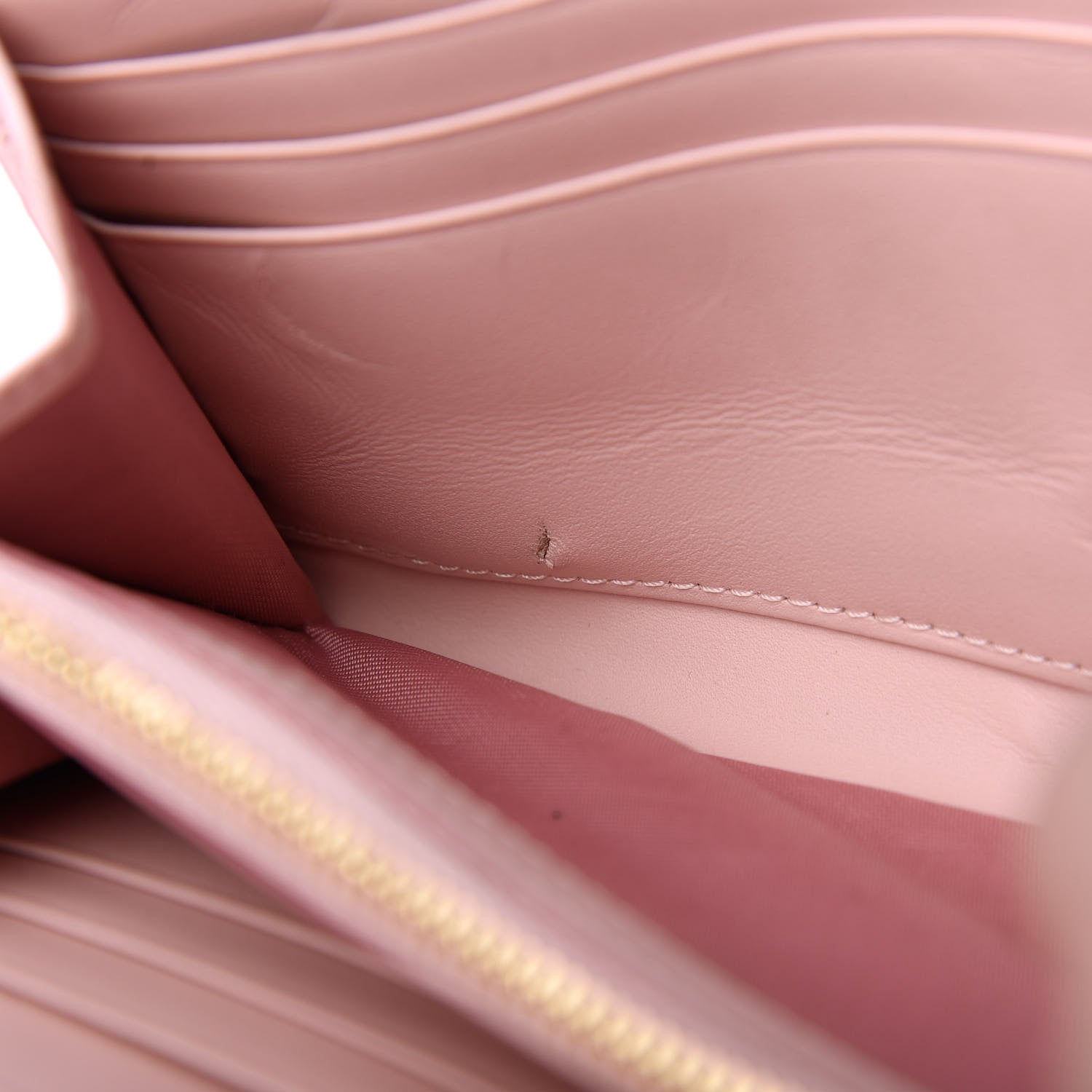 MCM Visetos Large Patricia Wallet On Chain Soft Pink 9 of 11
