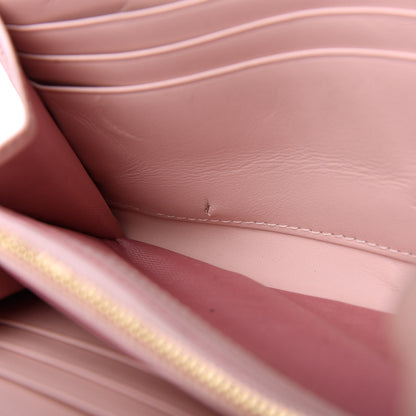MCM Visetos Large Patricia Wallet On Chain Soft Pink 9 of 11