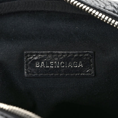 Balenciaga Agneau Arena Le Cagole Crossbody Bag Black 7 of 15