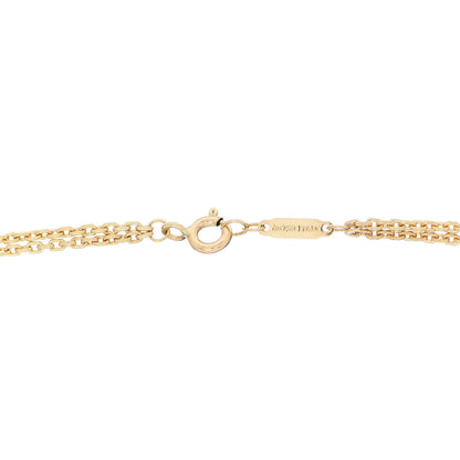 Tiffany 18K Yellow Gold HardWear Double Link Pendant Necklace 4 of 5