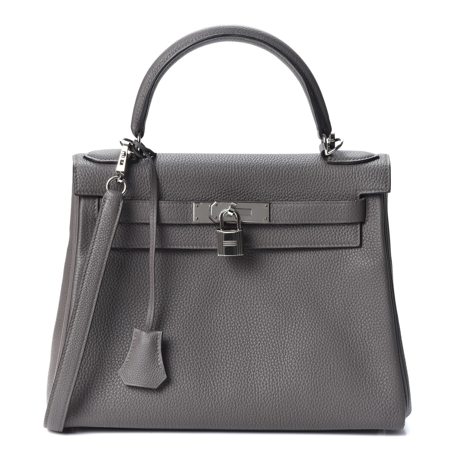 Hermes Togo Kelly Retourne 28 Etain 1 of 9