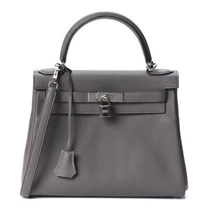 Hermes Togo Kelly Retourne 28 Etain 1 of 9