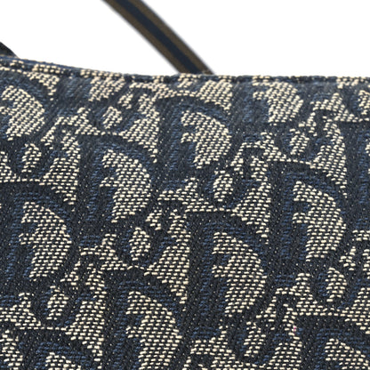 Christian Dior Monogram Mini Saddle Pochette Navy 8 of 13