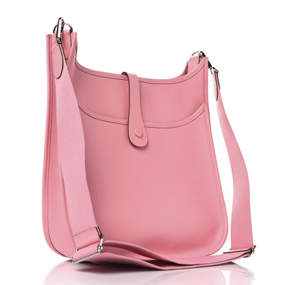 Hermes Epsom Evelyne III GM Rose Confetti 3 of 10