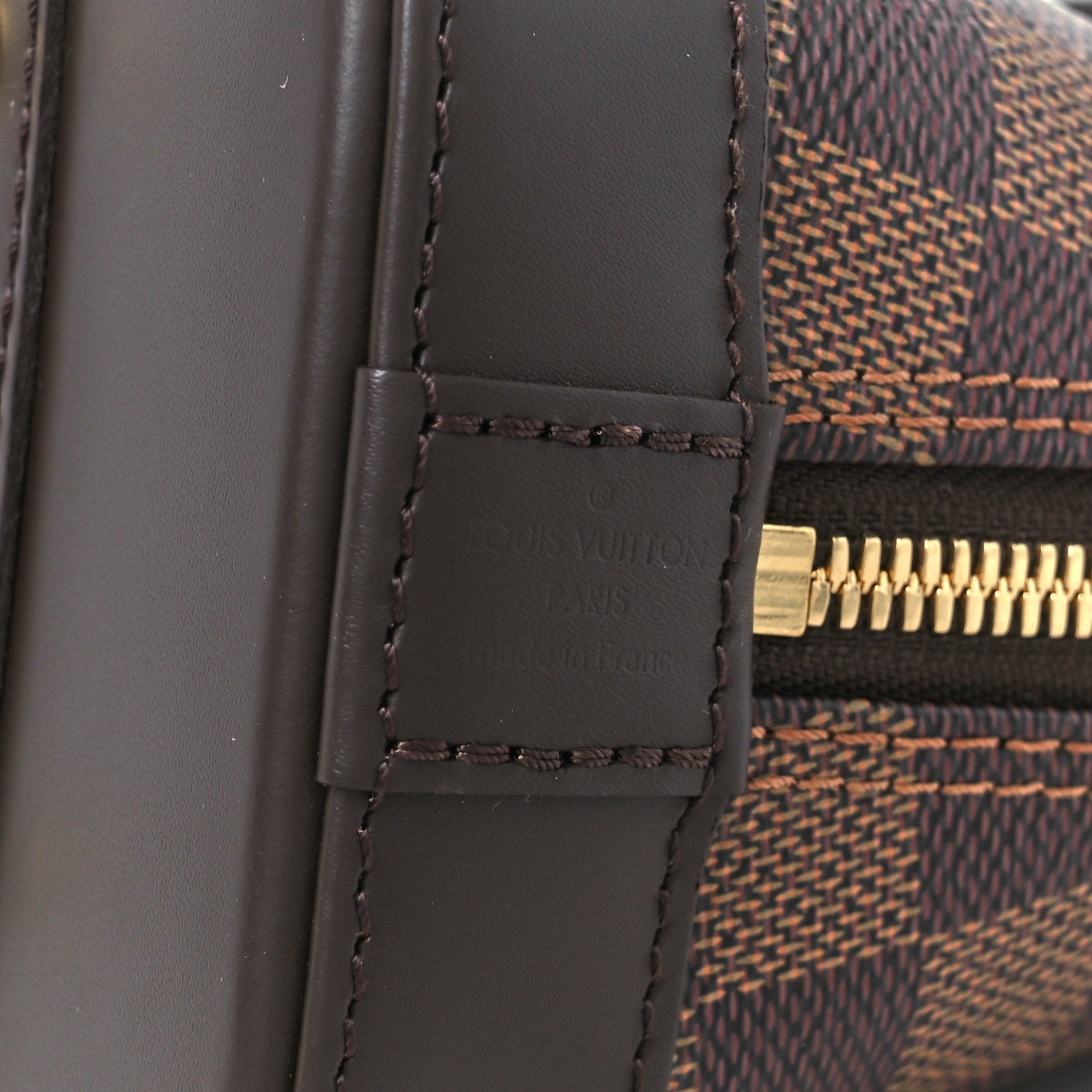 Louis Vuitton Damier Ebene Alma BB 8 of 12