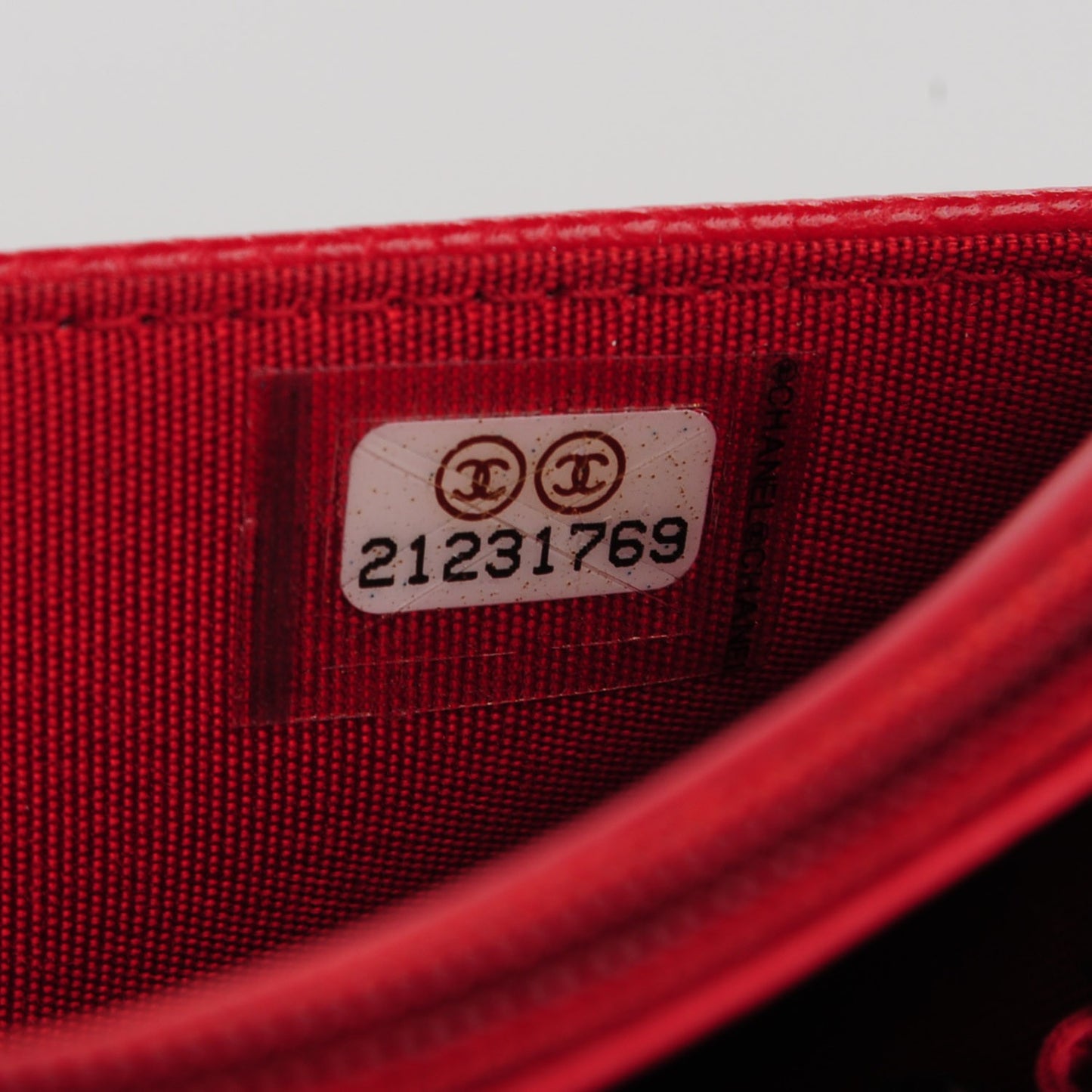 Caviar Timeless CC Wallet On Chain WOC Red
