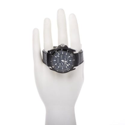 Gucci Stainless Steel Alligator 45mm Dive Automatic Watch Black 2 of 6