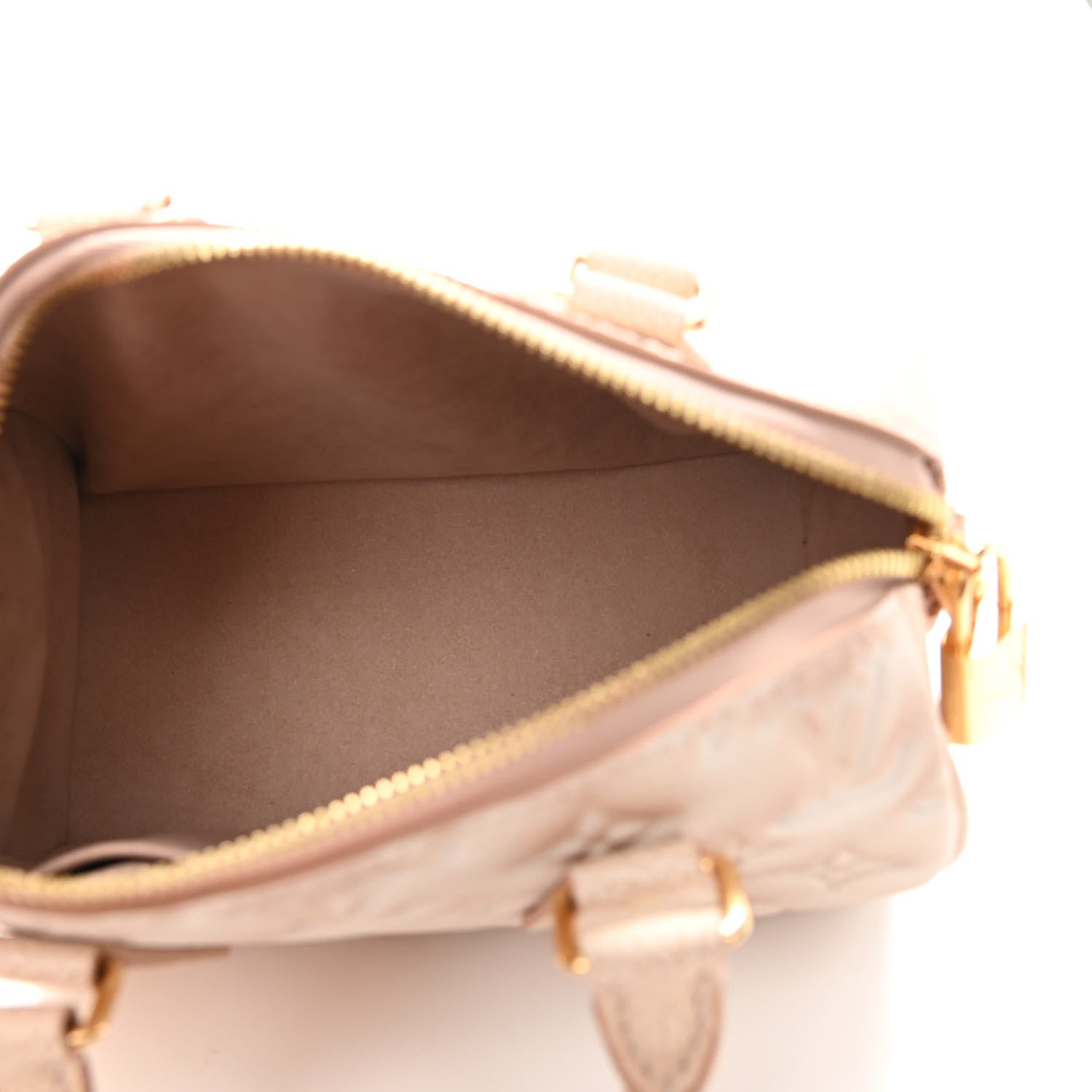 Louis Vuitton Empreinte Monogram Summer Stardust Speedy Bandouliere 20 Beige Clair 5 of 8