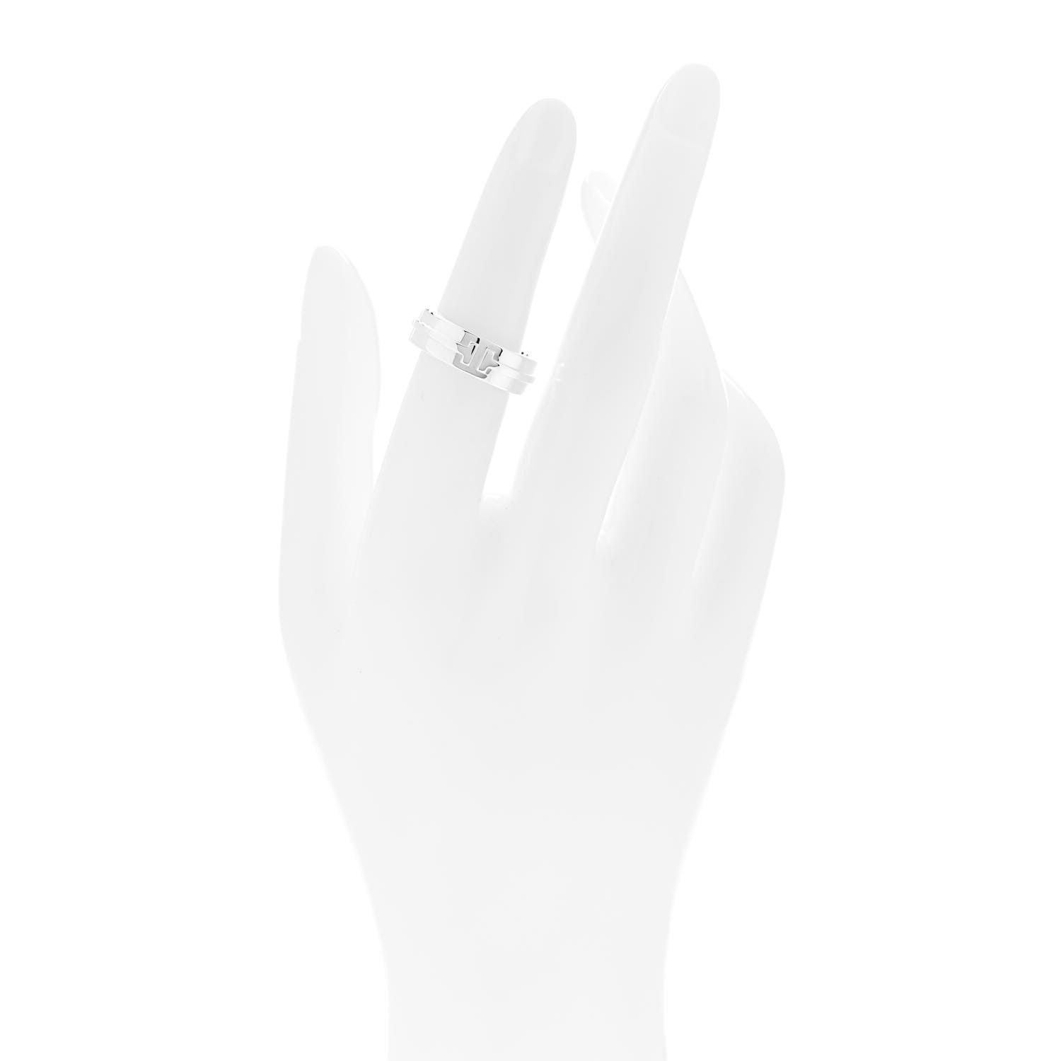 Tiffany Sterling Silver T Two Ring 50 5.5 2 of 5