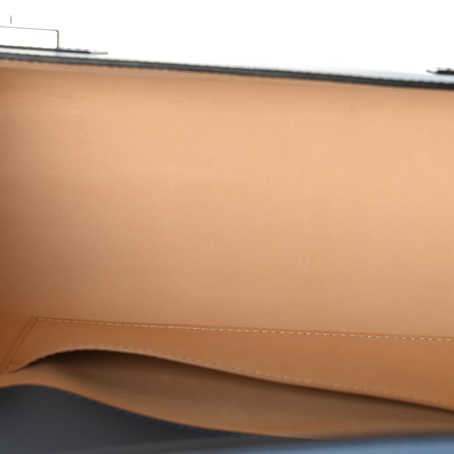 Moynat Box Calfskin Cabotin Blue 4 of 8