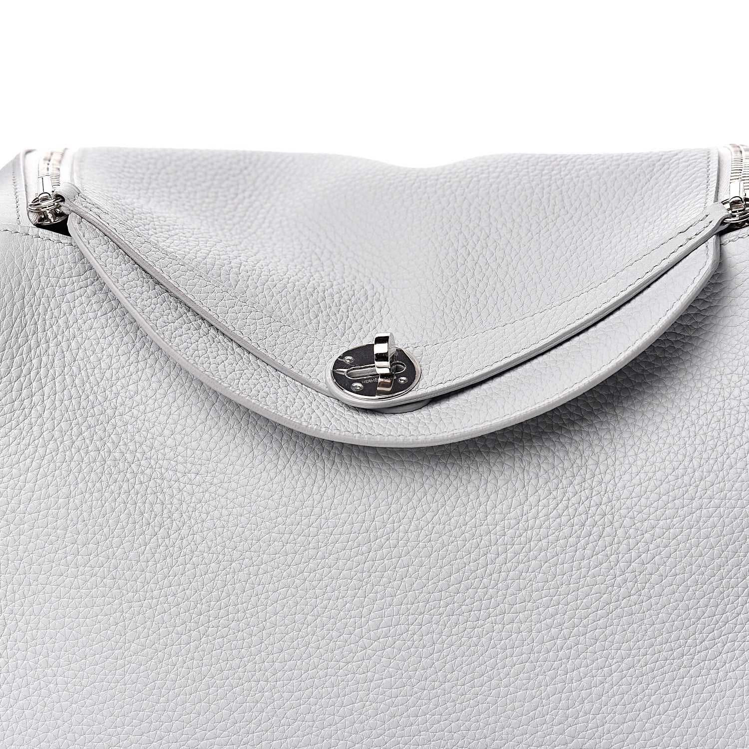 Hermes Taurillon Clemence Lindy 26 Bleu Arctic 12 of 13