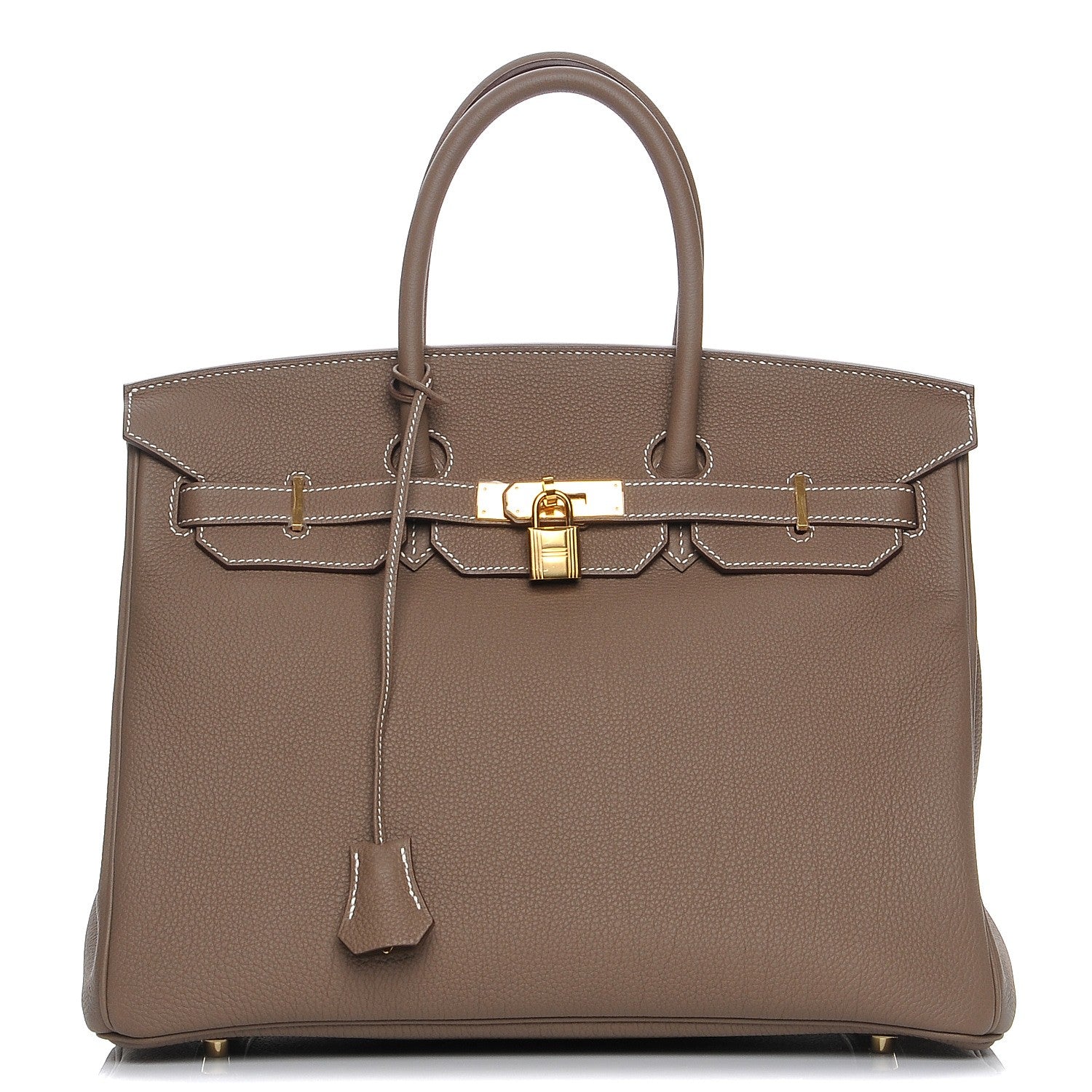 Hermes Togo Birkin 35 Etoupe 1 of 26